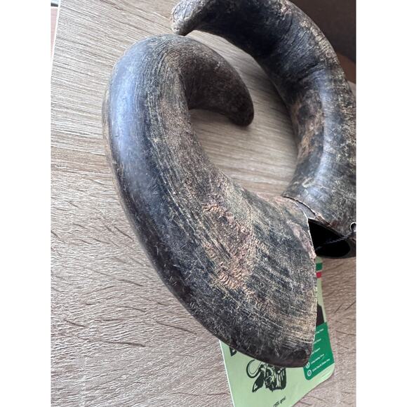 Rozie's Naturals Water Buffalo Bully Horn Dog Chew Toy - All Natural - NEW - Picture 5 of 6